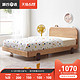 YESWOOD 源氏木语 实木床北欧橡木儿童床现代简约1.2米单人床卧室环保家具