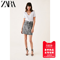 ZARA新款 女装 基本款 V 领 T 恤 04424154250