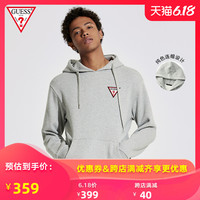 GUESS情侣款男士倒三角LOGO卫衣-MJ3K9472C