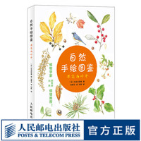 自然手绘图鉴果实与叶子 植物图鉴植物百科全书植物书籍植物志花朵的秘密生命植物大全科普书籍