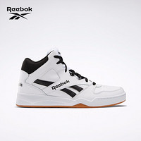 Reebok锐步男子复古休闲鞋BB4500 HI2 秋冬款高帮板鞋篮球鞋FZT20 FW7750_白色/黑色 38.5