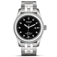 帝舵(TUDOR)-骏珏系列日历型 自动机械女表 53000-68030黑色11钻