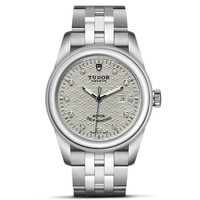 帝舵(TUDOR)-骏珏系列日历型 自动机械女表 53000-68030银色饰纹11钻