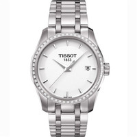 天梭TISSOT-库图系列 T035.210.61.011.00 女士石英表现货
