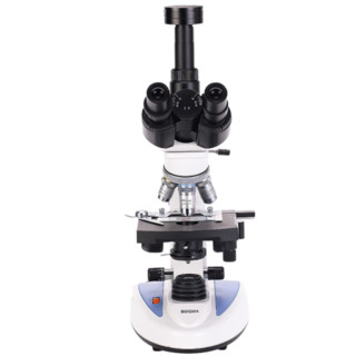 博冠微观 310儿童显微镜学生专业高倍高清 便携套装生物实验室教学家用