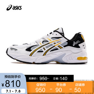 ASICSTIGER亚瑟士 中性运动休闲鞋GEL-KAYANO 5 OG  1021A163【AT】 白色/黑色 38