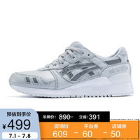 ASICS亚瑟士 运动休闲鞋女鞋复古时尚GEL-LYTE III HL7E79693【AT】 浅灰/浅灰 37