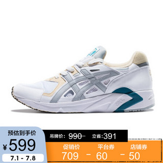 Asics tiger 运动休闲鞋GEL-DS TRAINER OG H704Y-100 白色/灰色 37