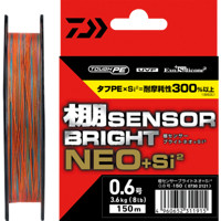 DAIWA达亿瓦 2019款 棚SENSOR BRIGHT NEO+SI2 日本进口耐磨PE线钓鱼线 200米 3号