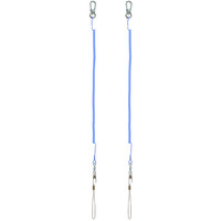 达亿瓦(DAIWA) 失手绳 SHITTE ROPE 钢丝/强力纤维 钓鱼用小配件 1200R(蓝色)