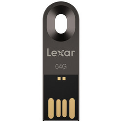 Lexar 雷克沙 M25 USB 2.0 U盘 灰色 64GB USB-A