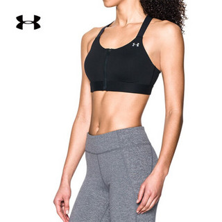 安德玛官方UA Eclipse女子高强度运动内衣Under Armour1293829 黑色001 34B