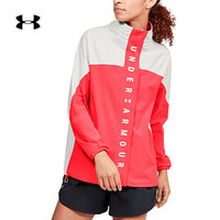 安德玛官方UA Recover Woven女子运动外套Under Armour1351928 白色113 XL