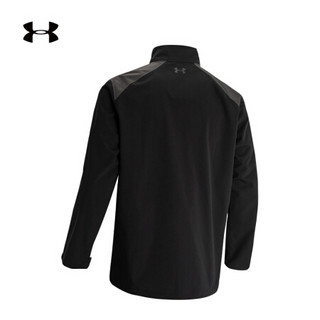 安德玛官方UA Portrush Rain男子运动夹克Under Armour1352108 黑色001 XXL