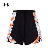 安德玛官方UA Upstream Camo男童运动短裤Under Armour1355219 黑色001 童XL