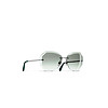 奢侈品 CHANEL香奈儿太阳眼镜几何图形镜框金属太阳眼镜 绿色