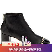 Ferragamo菲拉格慕女鞋踝靴Vara蝴蝶结搭扣舒适时尚01P057 704006 36