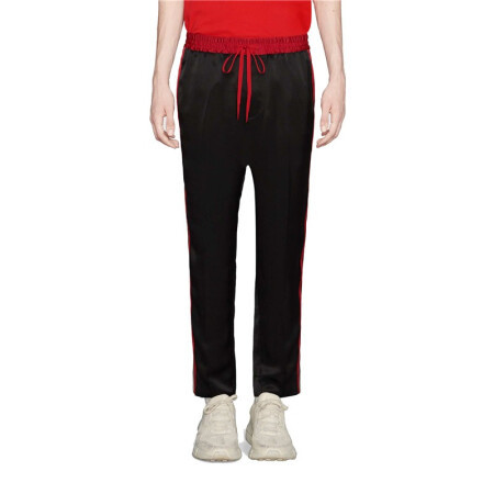 GUCCI 古驰男士休闲长裤522935 Z739C 1159 黑色46 【报价价格