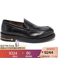 Ferragamo菲拉格慕男鞋皮鞋贴边双层皮革Gancini金属嵌片02C073 722057 46