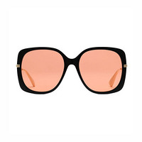 GUCCI古奇女士太阳眼镜矩形镜框简约舒适防紫外线大框架573203 粉色