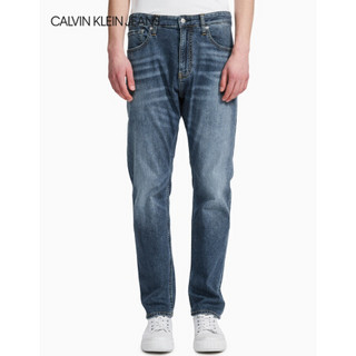 CK JEANS 2020春夏款男装 时尚运动楔形版牛仔裤CKJ056J314965 1A4-蓝色 34