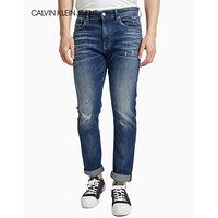 CK JEANS 2020春夏款 男装中腰时髦楔形牛仔裤CKJ055 J315368 1A4-蓝色 34/32