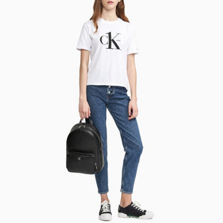 CK JEANS 2020春夏款 女包Logo双肩背包背提包DH2296Q4100 001-黑色 ST