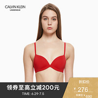 CK UNDERWEAR经典款 女士3D性感无钢圈聚拢文胸 QF4200AD RYM-红色 320B