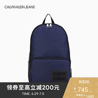 CK JEANS 2020春夏款 男包轻便休闲双肩包 HH2184K9900 480-蓝色 ST