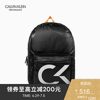 CK PERFORMANCE   女士品牌Logo休闲双肩背提包 PD0098N440 001-黑色 ST