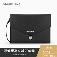 CK JEANS   春夏  女士Logo简约时尚背提包 DH1872Q1400 001-黑色 ST