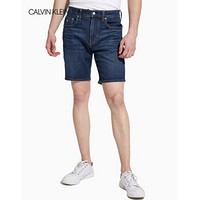 CK JEANS 2020春夏新款男装 经典简约牛仔短裤 J314833 1A4-蓝色 30