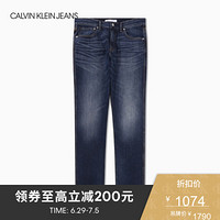 CK JEANS   男装中低腰直筒休闲牛仔裤CKJ035 J312870 911-蓝色 28