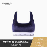 CK UNDERWEAR  女士轻盈舒适内衣文胸 QF5509AD 2VZ-紫色 M