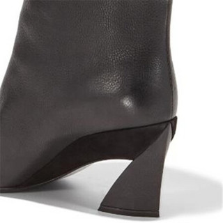 Ferragamo菲拉格慕女鞋靴子光滑小牛皮材质创新雕塑鞋跟01Q480 720333 39