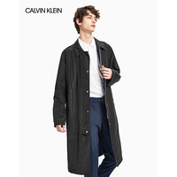 CK CALVIN KLEIN 2020春夏新款男装 双面穿休闲防水长外套 M62810T259 010-黑色/蓝色 L