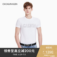 CK CALVIN KLEIN  男士Logo简约皮带腰带MB0091M1900 001-黑色 90