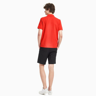 CK CALVIN KLEIN 2020春夏新男装纯棉Polo衫短袖T恤M77369019C 610-红色 XL