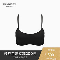 CK UNDERWEAR   女士无钢圈抹胸式透气文胸 QF5681AD 001-黑色 36B