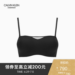 CK UNDERWEAR 2020春夏款 女装可拆卸肩带文胸 QF5957AD 001-黑色 36C