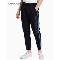 CK JEANS 2020春夏款 男装棉质Logo收腿休闲长裤 J314455 CHW-蓝色 S