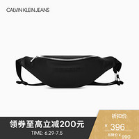 CK JEANS   男士简约时尚休闲腰包背提包 HH1971Q4200 001-黑色 ST