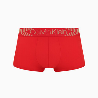 CK UNDERWEAR经典款 男士红色腰边节日款低腰内裤 NB1630 RYM-红色 XL