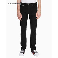 CK JEANS 经典款  男士黑色中低腰修身合体牛仔裤CKJ026 J309819 911-黑色 31