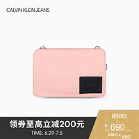 CK JEANS 2020春夏款 女包Logo轻便背提包 DH2262K9900 646-粉色 ST