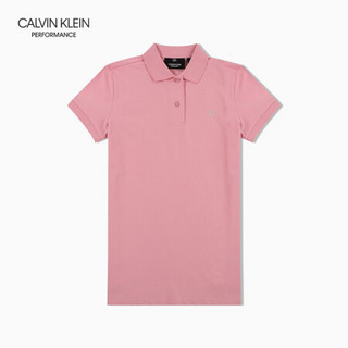 CK PERFORMANCE   春夏  女士休闲运动翻领Polo衫T恤 4WS9K121 684-粉色 M