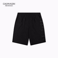 CK PERFORMANCE   春夏 男装单色Logo时尚运动短裤 4MT9S862 007-黑色 XL