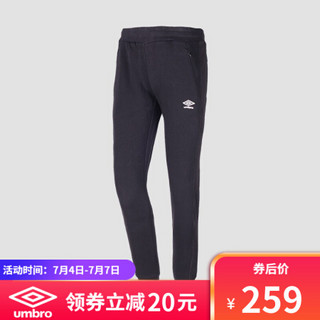 UMBRO茵宝秋季新款女款休闲长裤百搭运动卫裤 UI999AP2304-999黑色 M