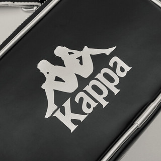 Kappa卡帕串标单肩包2020新款女时尚小包闪粉挎包K0A68BX10 黑色-990 均码