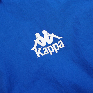 Kappa卡帕男款防风衣串标休闲外套连帽开衫梭织上衣 K0952FJ06D 蓝色-793 L